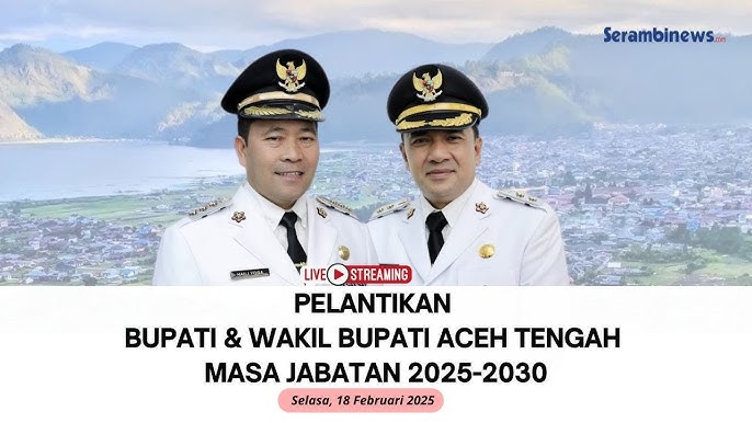 Bupati dan Wakil Bupati Aceh Periode 2025-2030